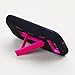 Armor Kickstand Hybrid Case Hard Gel Cover with Stand for Samsung Galaxy S3 I9300, I747 - Black and Pink