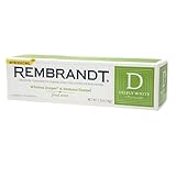Rembrandt Deeply White + Peroxide Whitening Toothpaste with Fluoride, Fresh Mint 2.6 oz