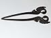 FREUDEWOOD Swan Handmade Carved Wood Hair Stick