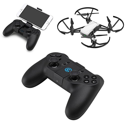 Game Sir T1d Remote Controller Joystick for DJI Tello Drone ios7.0+ Android 4.0+, RC Drone Accessories (Black) - Thumbnail 6