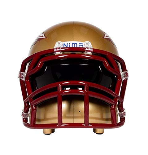 Nima Athletics NCAA Officially Licensed Football Helmet Portable Bluetooth Speaker Florida State Seminoles (Small)