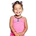 justBe 12 Mermaid Necklace Party Supplies Favors Gifts Handmade Glittery Pendants Individual Package for Girls