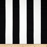 Premier Prints Vertical Stripe Black/White