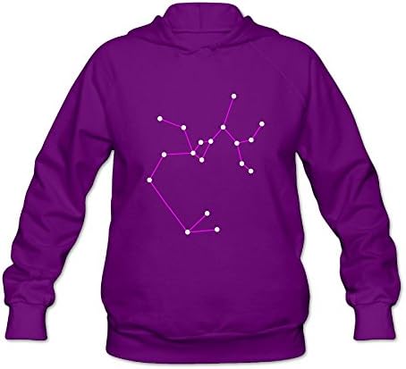 Horoscope Sagittarius Women Fashion Casual Hooded Pullover Sweatshirt Tops