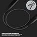 Bluetooth Headphones Advanced Noise Cancellation Technology Waterproof Sport Earbuds Running Jogging Hiking Travelling Sweatproof Earbuds Rechargeable HD Stereo (Black)thumb 2
