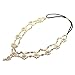 FXmimior Bridal Women Flower Vintage Bohemian Headbands Head Chain Crystal Halloween Headpiece Wedding Hair Jewelry Hair Bands