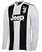 Cristiano Ronaldo Juventus #7 Youth Soccer Jersey Home Long Sleeve Shorts Kit Kids Gift Set (YL 10-13 Years, Ronaldo #7) White/Black