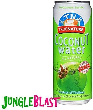 ALL NATURAL REAL COCONUT WATER, 16.2 Ounce (Count of 12) BY TASTE NIRVANA
