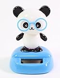 Dancing Panda with Glasses Solar Powered Toy Office Desk Home Decor Birthday Gift USA Seller ~ We Pay Your Sales Tax