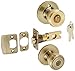 Design House 728345 Terrace 6-Way Universal Keyed Entry Door Knob Antique Brass