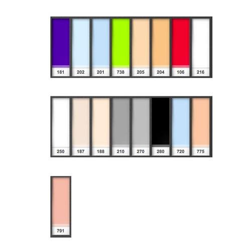  Lee Quick Location Lighting Gel Filter Pack (24) 10"x12" Sheets