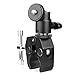 ChromLives Camera Clamp Mount Ball Head Monitor Clamp Super Clamp and Mini Ball Head Hot Shoe Mount with 1/4''-20 Tripod Screw for LCD/DV Monitor, LED Lights, Flash, Microphone and More 2Pack