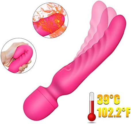 Vibrant Egg Massage 7 Modes Vibration Heating Magic AV Wand Stimulator Funny Toys Woman,China,Pink