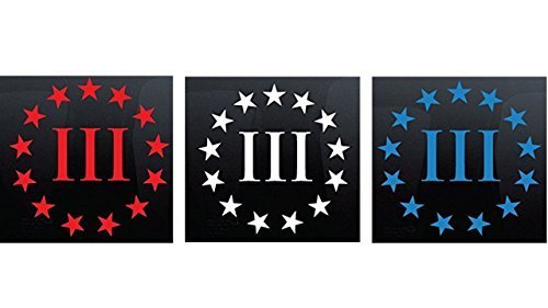 CMI448 3-Pack (Red, White, Blue) 3
