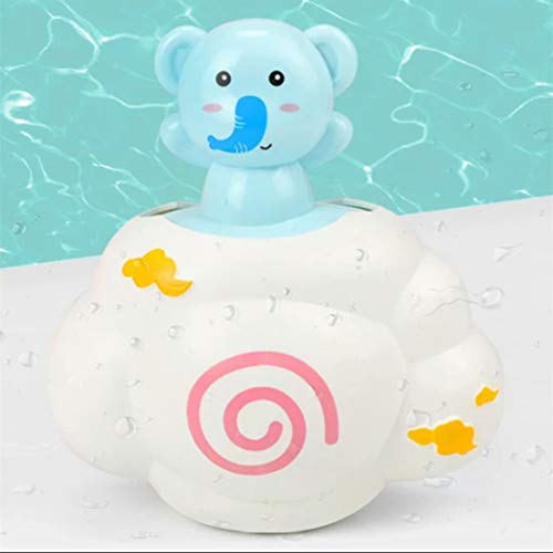 MOOYE Nimbus Rain Clouds Fun Playing Water Baby Shower Bath Educational Toys Bathing Water Spraying Tool Kids Toddlers Children (Elephant Shower) - Thumbnail 2