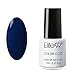 Qimisi Soak Off UV LED Color Gel Polish Lacquer Nail Art Manicure 7ml 1520 Navy Blue
