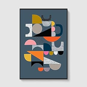 Framed Home Artwork Nordic Style for Living Room Bedroom