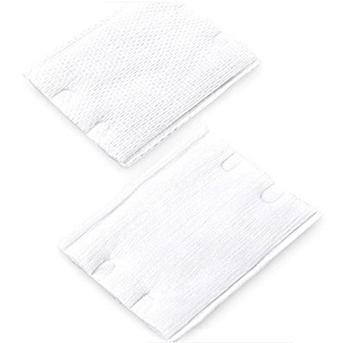 200 Pcs Rectangle Pure Cotton Puff Facial Makeup Cotton Pads Remover Cleansing Cotton
