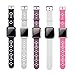 Compatible Apple Watch Band with Case 38mm [5 Pack], MAIRUI Protective Case Bumper Cover Silicone Replacement for Apple Watch Series 3/2/1, iWatch Sport/Edition/Nike+
