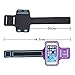 Sports Armband, Ailkin Running Sports Armband for iPhone 7 plus/6s Plus / iPhone 6 Plus, Samsung Galaxy Note 5 / S6 Edge+,Key holder Slot, Perfect Earphone Connection, PURPLE (Compatible with Cellphones up to 5.7 Inch)