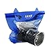 Luniquz DSLR SLR Camera Waterproof Bag Housing Case Pouch Cover for Canon Nikon -Blue