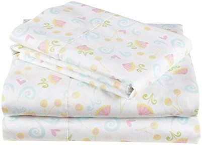 Frank &amp; Lulu 100% Cotton Full Size Sheets Sugar Coated