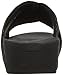 FitFlop Women's Swoop Slide Flip Flop, Black, 7 M US