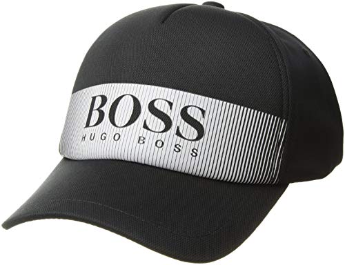 Hugo Boss BOSS Men's Logo Cap, Black, One Size