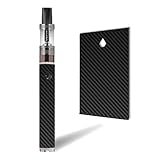 Vision Spinner 2 Vape E-Cig Mod Box Vinyl DECAL STICKER Skin Wrap / Carbon Fiber Black Grey Pattern Background