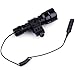 WindFire® C8 Tactical Hunting Light Led 1600lm 5 Modes Flashlight Pressure Switch & 45°Side Picatinny Mount Rail Offset Ring Side Mount for Hunting Fishing (No Battery)