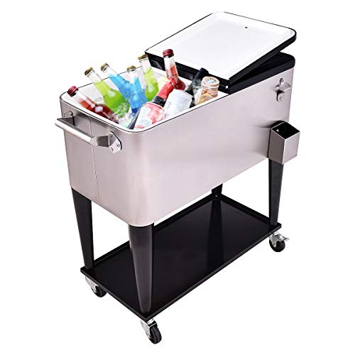 3 Giantex+Rolling+Stainless+Portable+Cooling