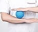 Foot Massage Ball By GLOUE - Sports Outdoor Foot and Back Pain Relief - Highly Recommended for Plantar Fasciitis - Deep Tissue Acupressure - Reflexology Trigger Point Sensory Therapy (Blue)