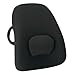 Obus Forme Combo Ergonomic Orthopedic Low Back Backrest and Contoured Seat Cushion - Back/Stress Pain Relieve -Black