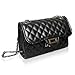 Solarfun Classic Crossbody Shoulder Bag for Women Quilted Purse With Metal Chain Strap