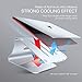 Bestand 2 in 1 Laptop and Phone Stand Aluminum Cooling Computer Stand & Holder Compatible with MacBook Air / Pro, iPhone Series, Silverthumb 2