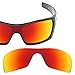 Revant Replacement Lenses for Oakley Batwolf, Polarized, Fire Red MirrorShield