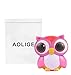 AOLIGE Squishies Slow Rising Jumbo Kawaii Cute Colorful Owl Creamy Scent for Kids Party Toys Stress Reliever Toy