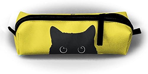Cat-Design 3D Cartoon Printed Pencil Case Tight Protection Cosmetic Makeup Bag Case Pencils Holder Colored Roll Pouch Use In School Office Art Drawing