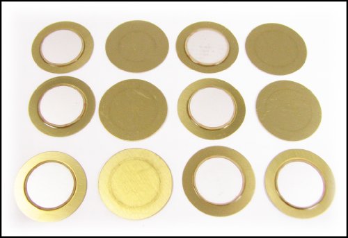 12-pack 20mm Piezo Disks