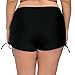 maysoul Women Plus Size Swim Shorts Side Tie Board Shorts Ruched Swimsuit Bottom