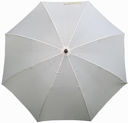 Ivory Peach Blush Wedding Umbrella 60"