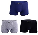 Men's Underwear, Meidiya Cotton Sports Casual Boxer Brief 3-Pack (XL (175/100))