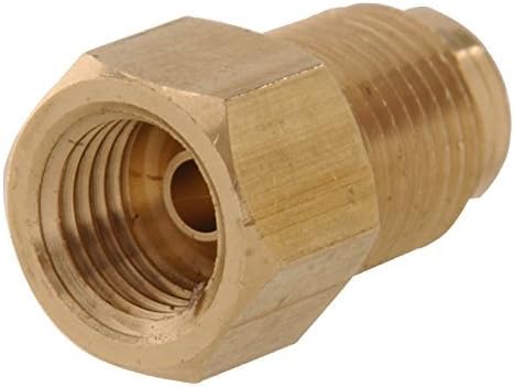 The Hillman Group 58358 Brass Inverted Flare Fitting Conversion Adapter , 5-Pack (2)