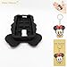 LG K7 Case,LG K7 Soft Silicone Gel Rubber Case,Robot Minions 3D Cartoon Red Mouse Minnie Skin Case Cover for LG K7 +Cartoon Key Chain