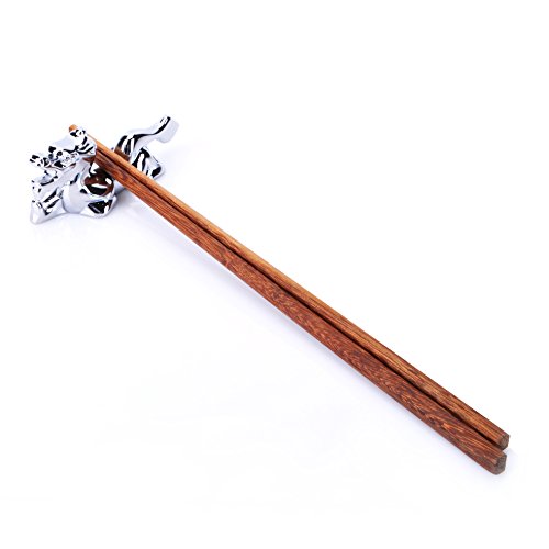 image for YOY Chinese Zodiac Signs Stainless Steel Chopsticks Rest or Spoon Rest