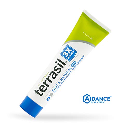 Wart Remover MAX – Safe for Sensitive Skin Dr Recommended 100% Guaranteed All Natural Pain Free Salicylic Acid Free Patented Treatment for Plantar Genital Facial Warts by Terrasil