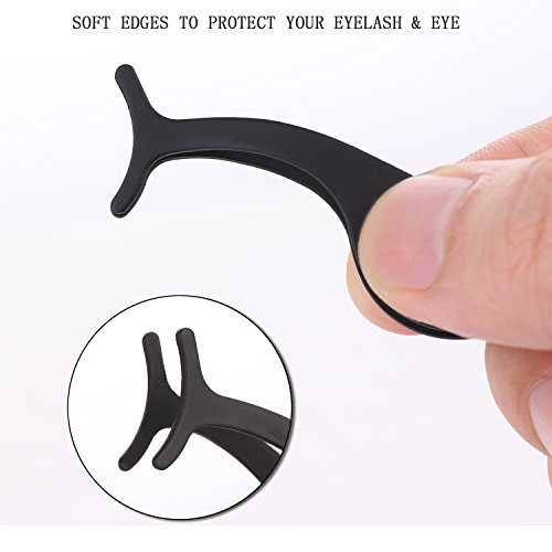 FAMILIFE Magnetic False Eyelashes Extensions Applicator , Stainless Steel Eyelash Tweezers for Eyelashes Application and Removal,Black - Thumbnail 4