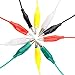 30PCS Alligator Clips Electrical, Eiechip Insulated Alligator Clips with Wires Test Cable Double-Ended Clips, Alligator Clips Insulated Test Cable 5 Colors 30Pieces 20inches(Big/Medium/Small)