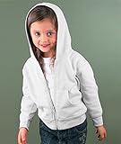 Rabbit Skins Little Kids Toddler 7.5 oz Full-Zip Hoodie 3346
