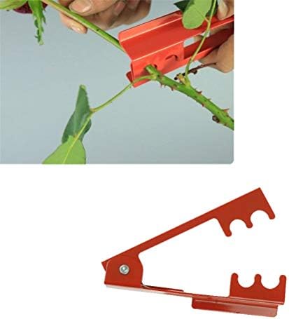 sisileeda DIY Cut Tool Florist Metal Gardon Flower Rose Thorn Stem Leaf Stripper Rose Plier Removing Burrs Garden Tool
